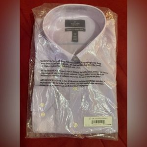 Men’s 100% Supima Cotton long sleeved dress shirt. NWT